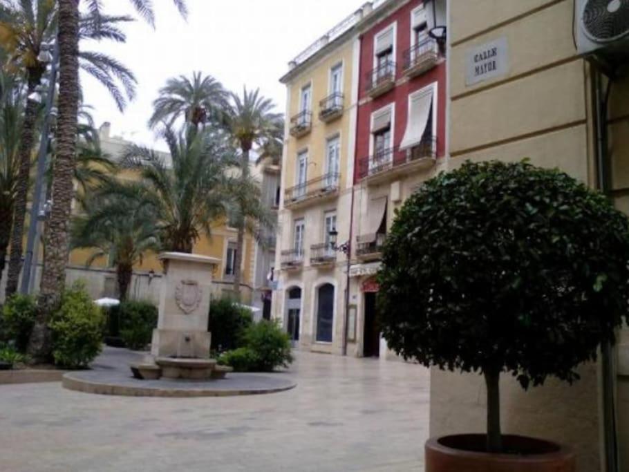 Calle Mayor Next To Beach Alicante Kültér fotó